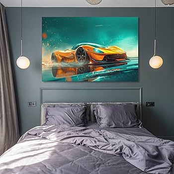 インテリアアート リサ オーディット レインボー シード フラワー 絵画 インテリア